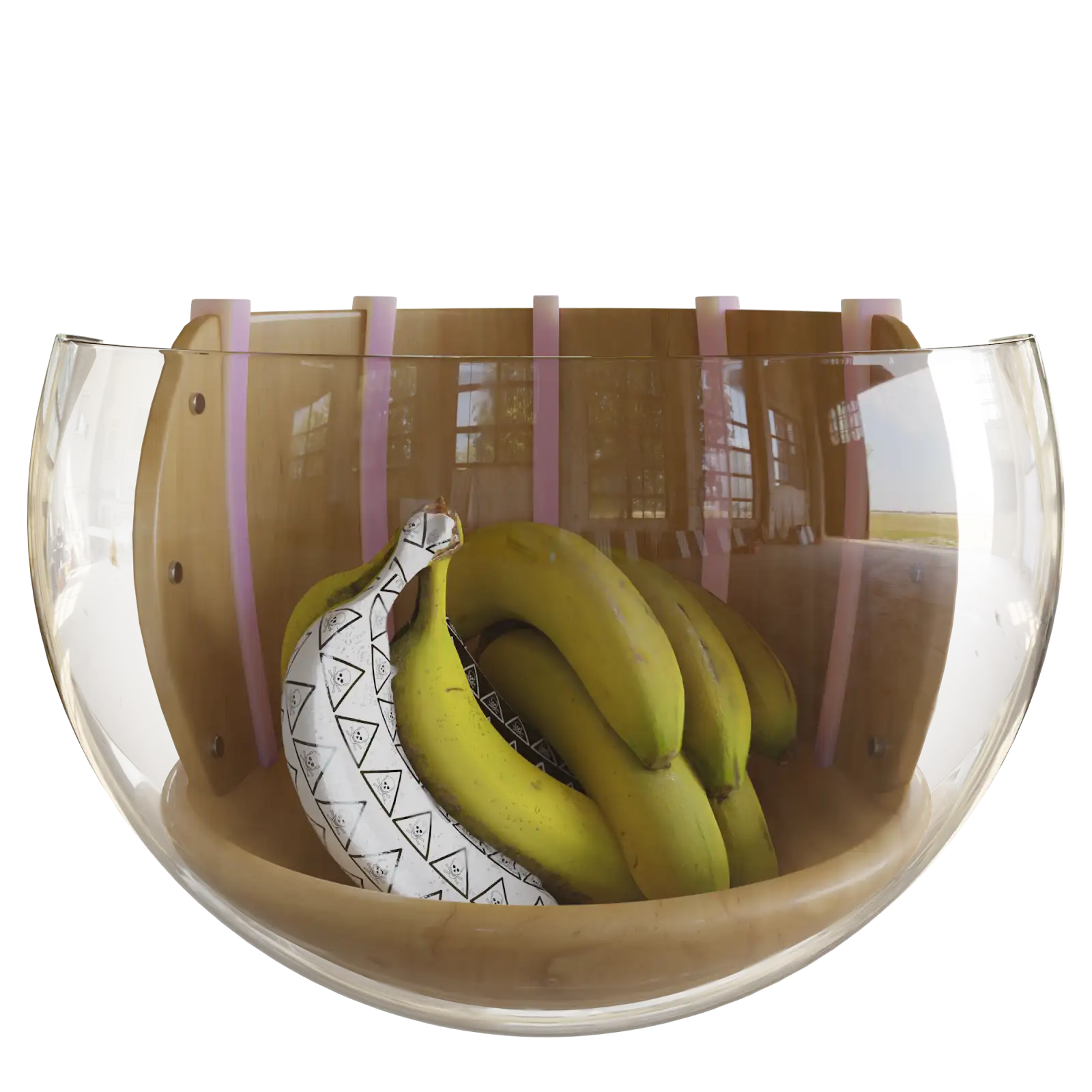 Bananas collectible object render