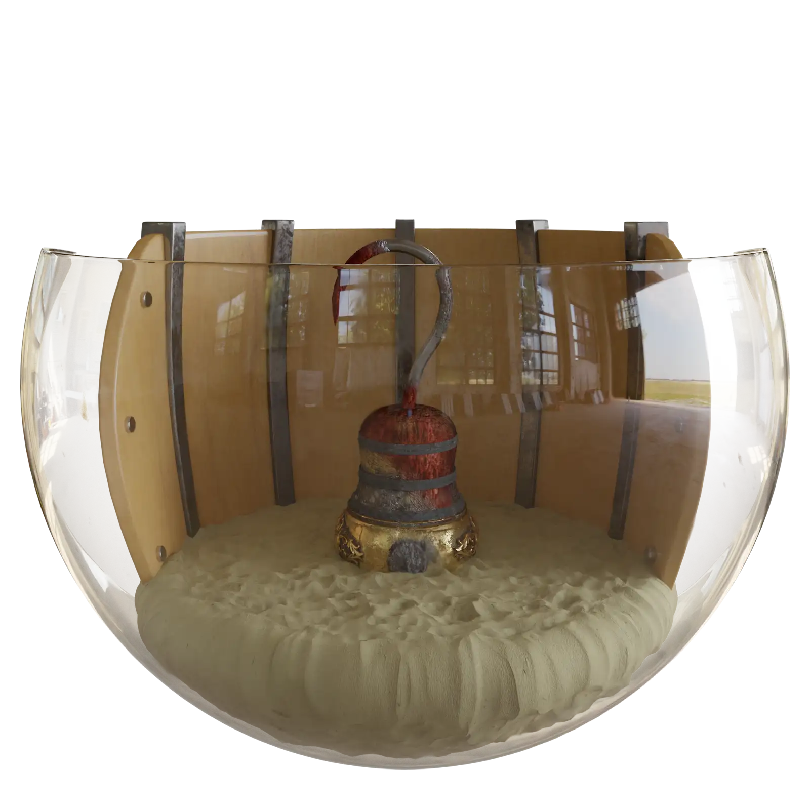 Hook collectible object render