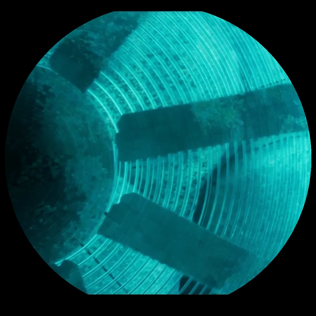 Iridescent turbine — still from Tonic’s custom fan content