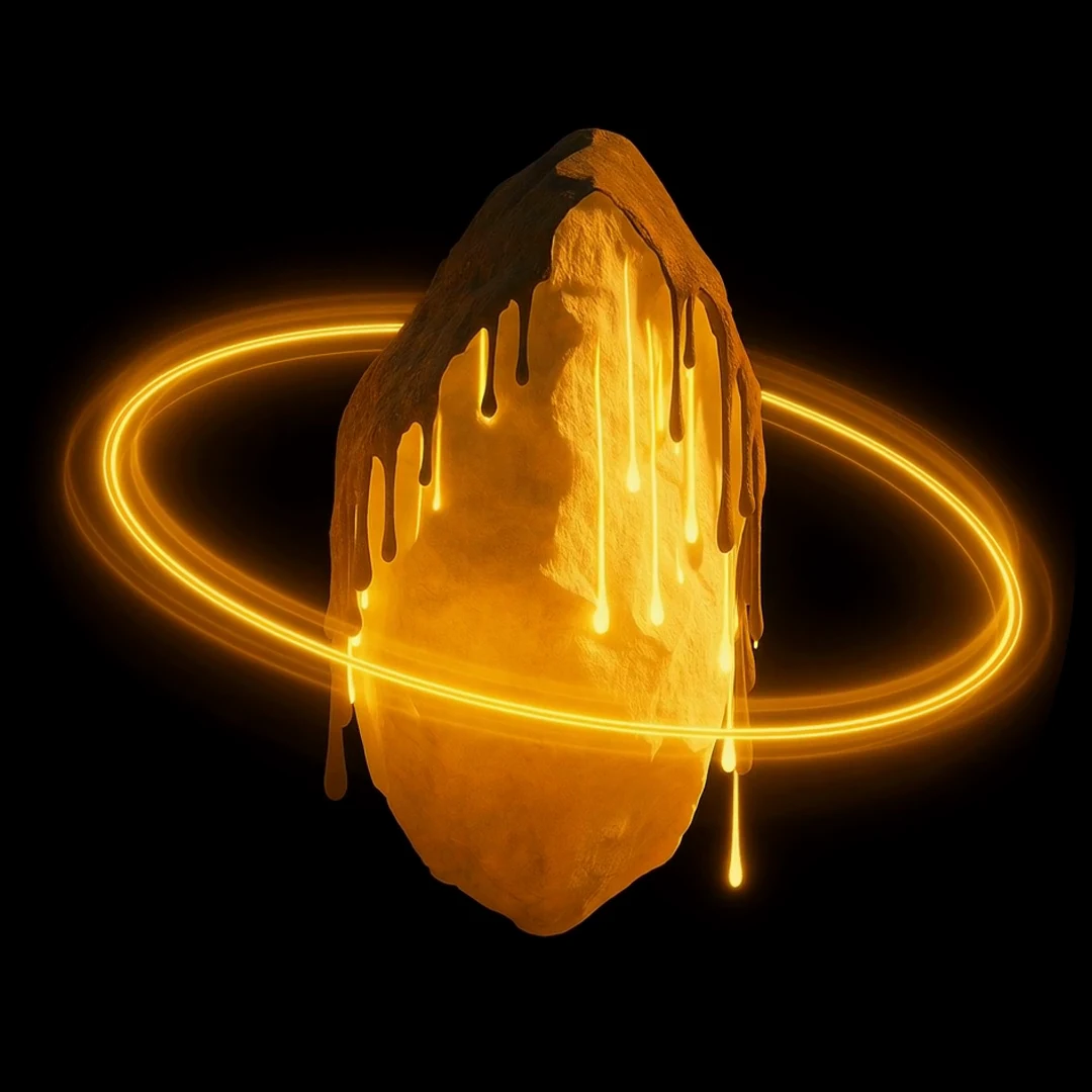 Molten gold — still from Tonic’s custom fan content