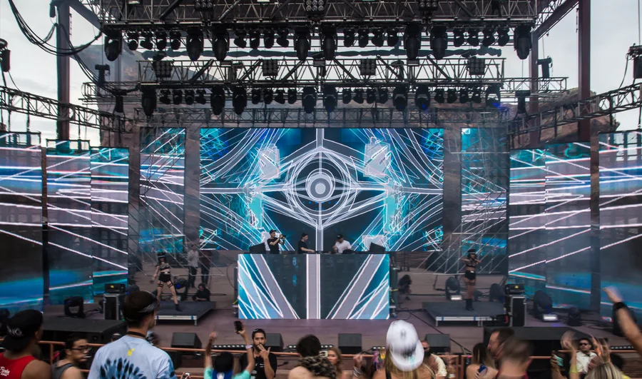 GLOBAL DANCE FESTIVAL, COLORADO festival visuals project by MELT EVERYTHING