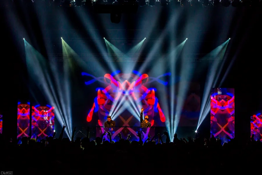 Adventure Club artist visuals project by MELT EVERYTHING