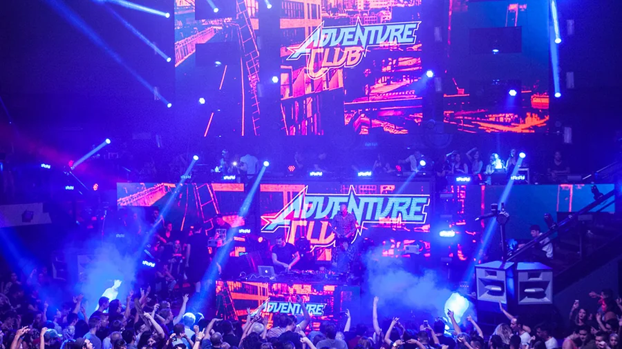 Adventure Club artist visuals, artist visuals, stage design and fabrication, vj & show operation, artist visuals, vj & show operation gallery image 20