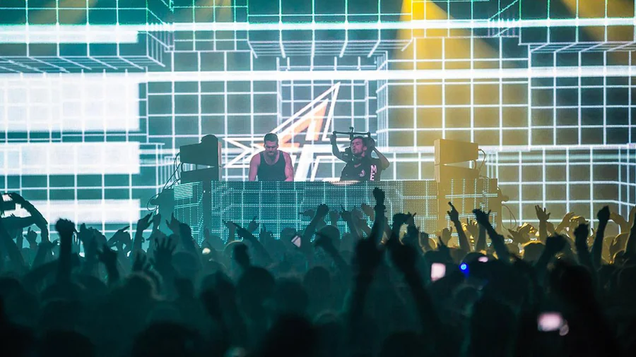 Adventure Club artist visuals, artist visuals, stage design and fabrication, vj & show operation, artist visuals, vj & show operation gallery image 21