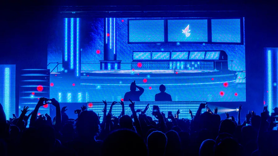Adventure Club artist visuals, artist visuals, stage design and fabrication, vj & show operation, artist visuals, vj & show operation gallery image 43