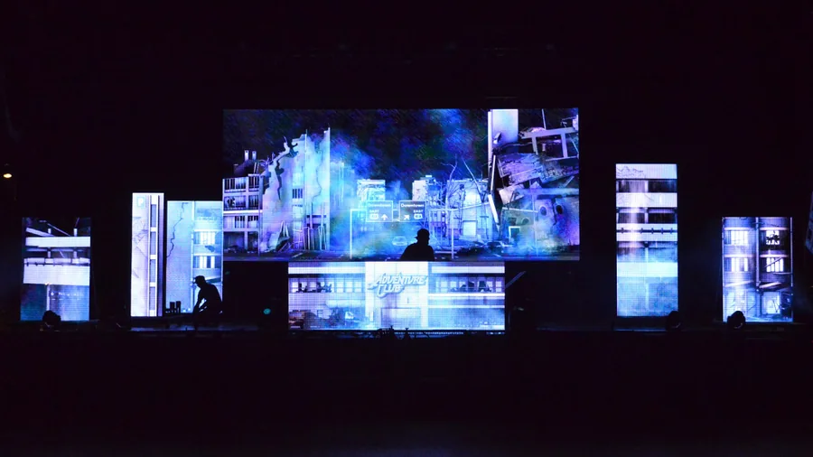 Adventure Club artist visuals, artist visuals, stage design and fabrication, vj & show operation, artist visuals, vj & show operation gallery image 49