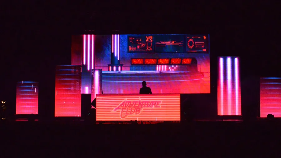 Adventure Club artist visuals, artist visuals, stage design and fabrication, vj & show operation, artist visuals, vj & show operation gallery image 52