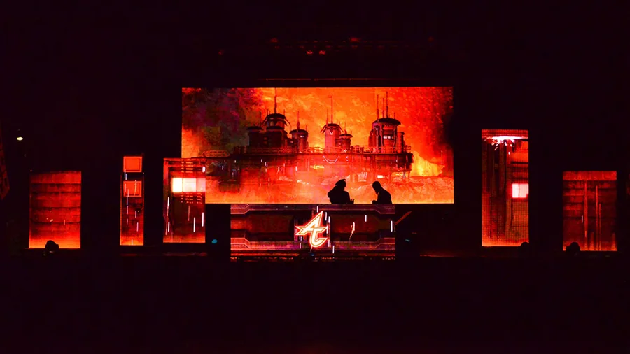 Adventure Club artist visuals, artist visuals, stage design and fabrication, vj & show operation, artist visuals, vj & show operation gallery image 56