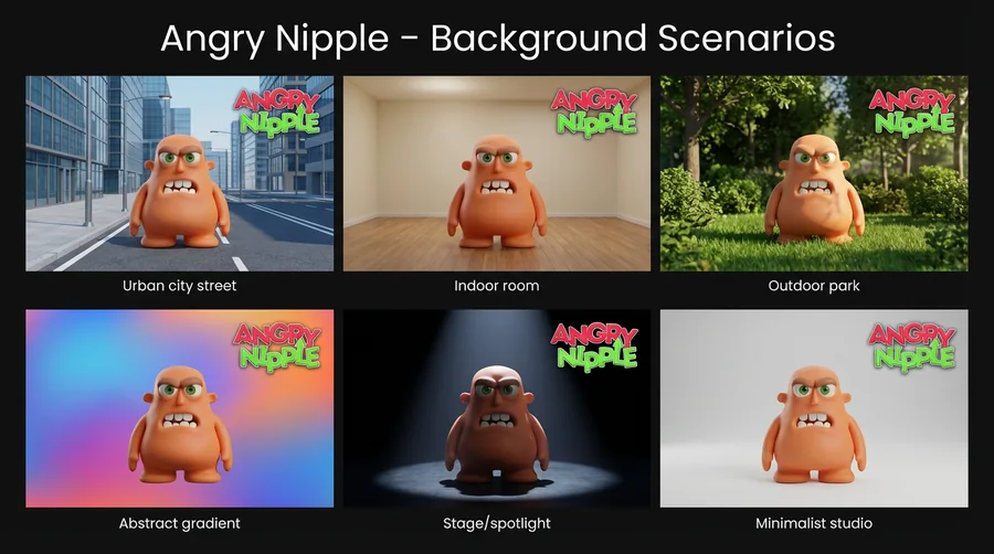 Angry Nipple character design project by MELT EVERYTHING