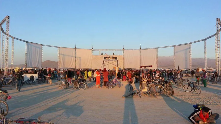 Apex Colosseum – Burning Man festival visuals, stage design and fabrication gallery image 3