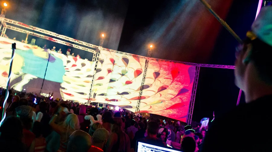 Apex Colosseum – Burning Man festival visuals, stage design and fabrication gallery image 4