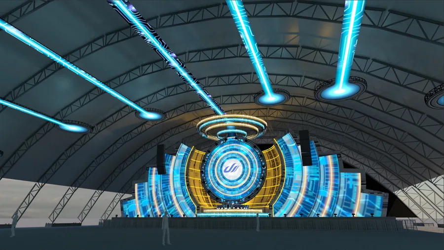 Audien Stage Visuals 2021 artist visuals gallery image 1