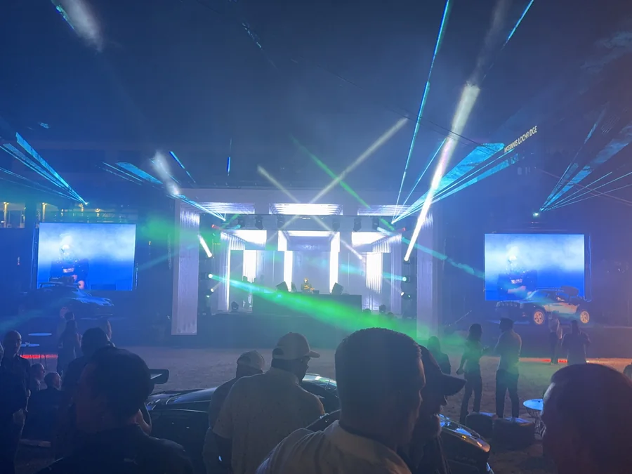 Austin Texas F1 Private Event private event visuals & environmental design gallery image 3
