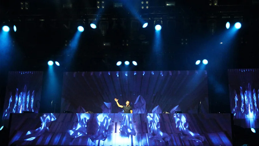 Decadence New Years festival visuals, vj & show operation gallery image 4