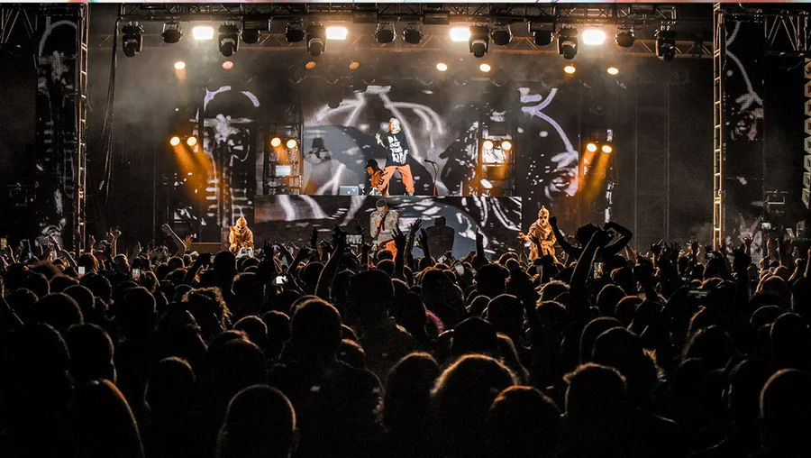 DIE ANTWOORD artist visuals, vj & show operation gallery image 1
