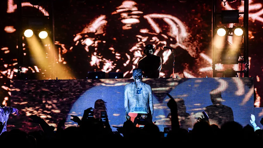DIE ANTWOORD artist visuals, vj & show operation gallery image 6