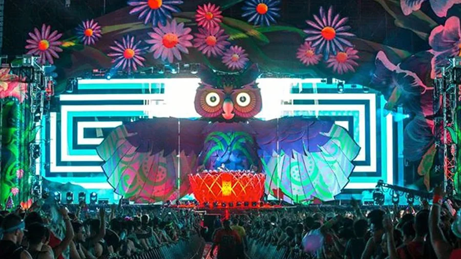 DJ Snake artist visuals project by MELT EVERYTHING