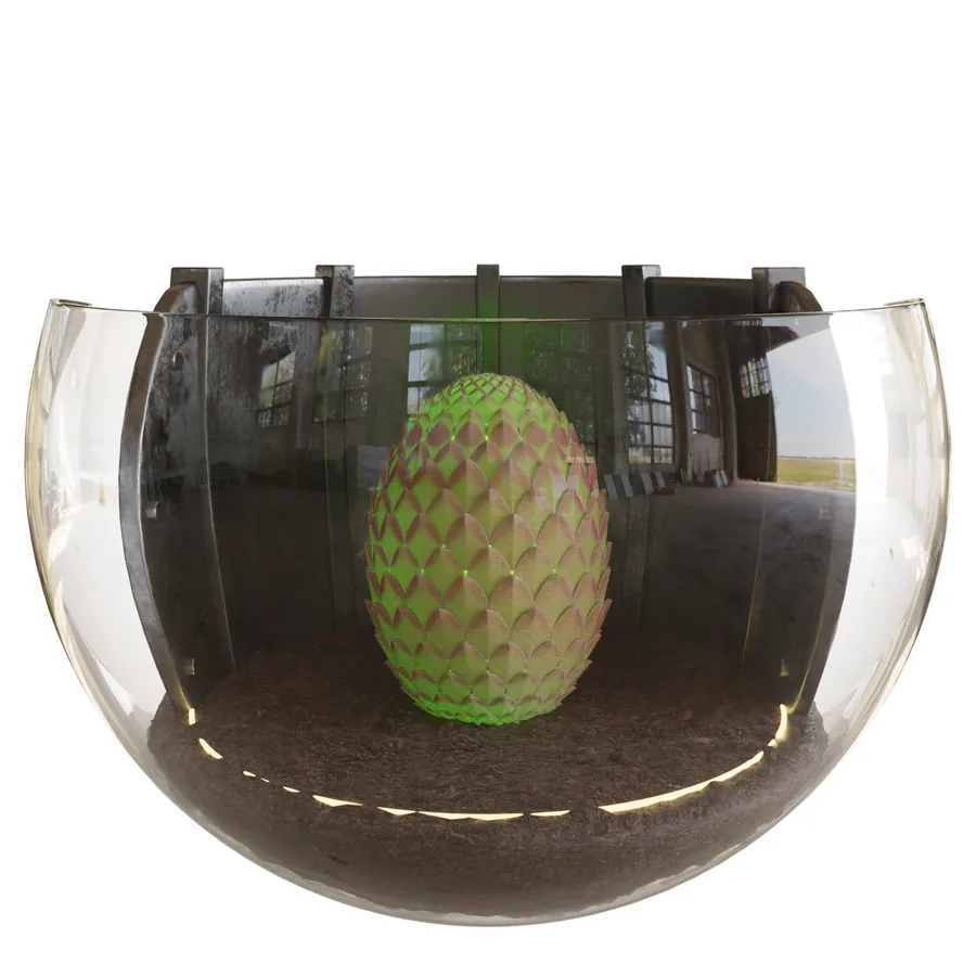 Dragon Egg object render
