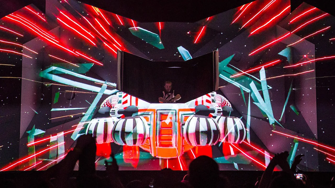 Excision artist visuals project by MELT EVERYTHING