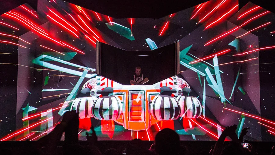 Excision artist visuals project by MELT EVERYTHING