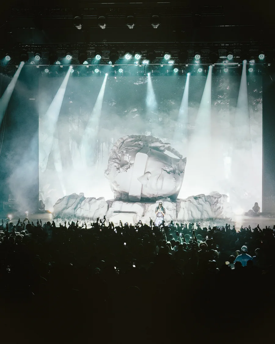 Gunna Tour projection mapping, imag & live video direction gallery image 4