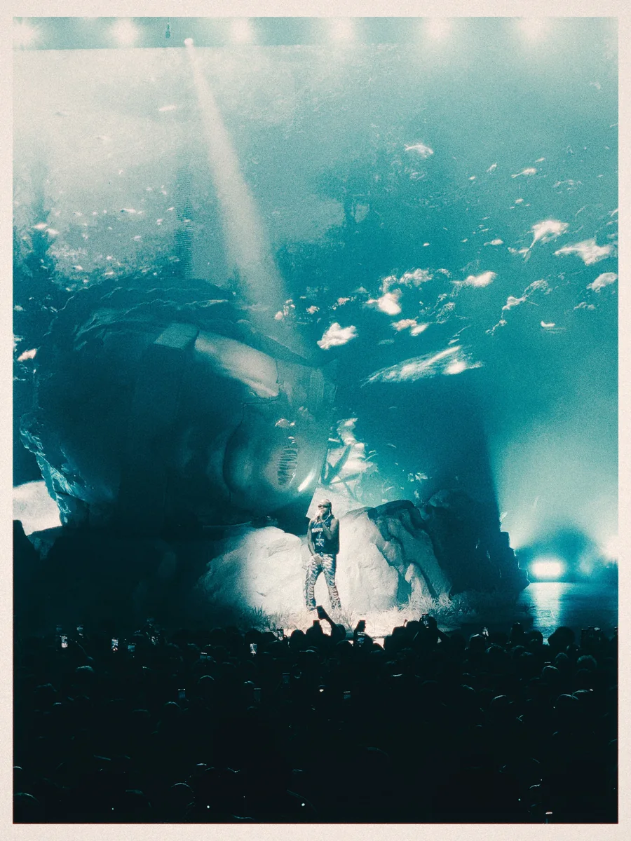 Gunna Tour projection mapping, imag & live video direction gallery image 5