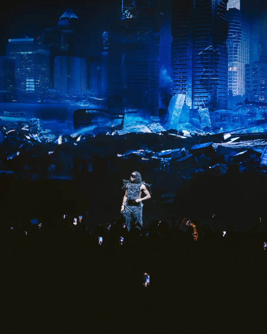 Gunna Tour projection mapping, imag & live video direction gallery image 6