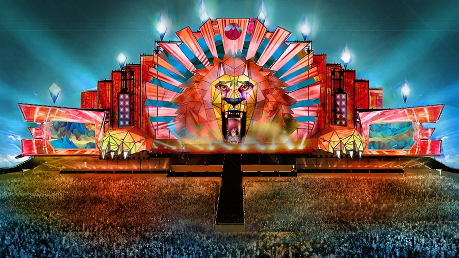 Life In Color Kingdom International Tour festival visuals gallery image 23