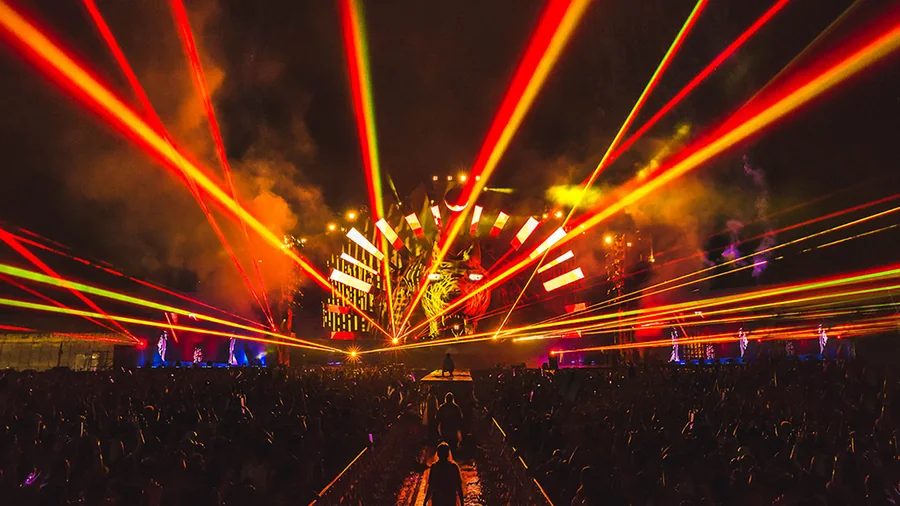 Life In Color Kingdom International Tour festival visuals gallery image 28