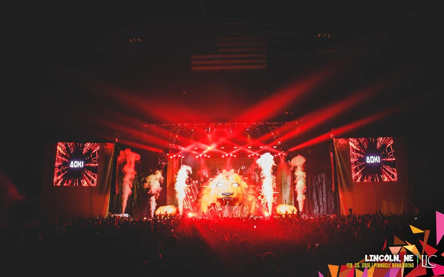 Life In Color Kingdom International Tour festival visuals gallery image 12