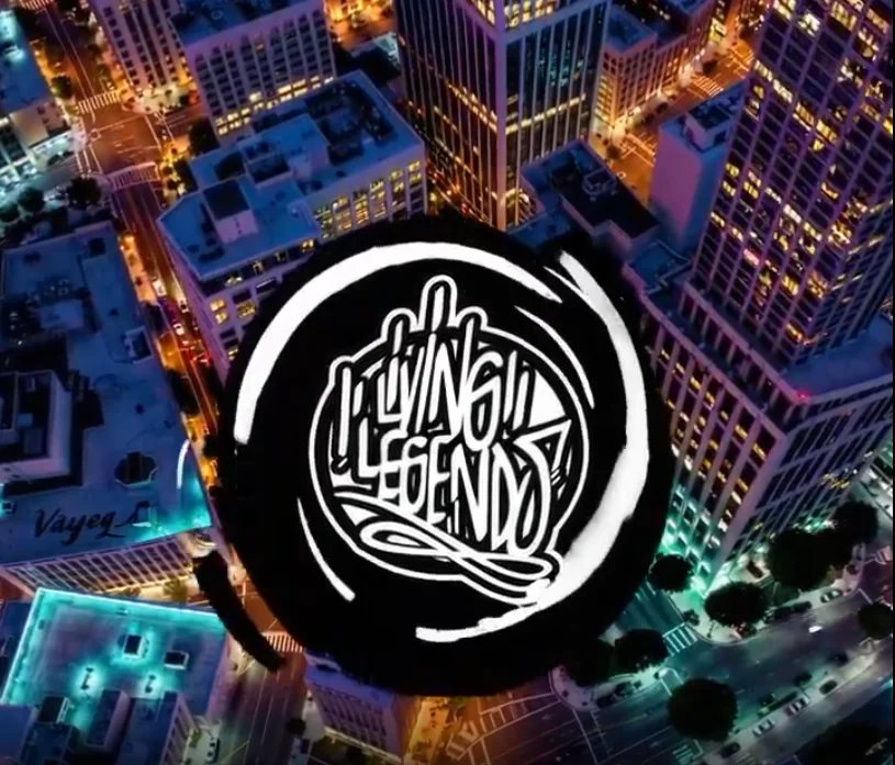 Living Legends Red Rocks city logo animation frame