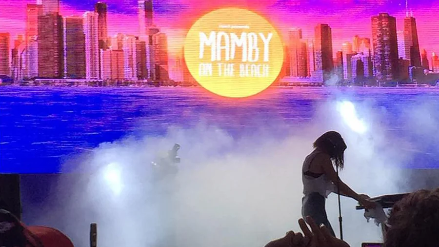 Mamby on the Beach festival visuals gallery image 1