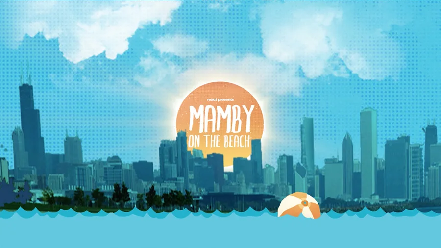Mamby on the Beach festival visuals gallery image 3