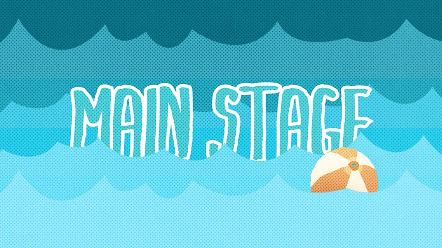 Mamby on the Beach festival visuals gallery image 5