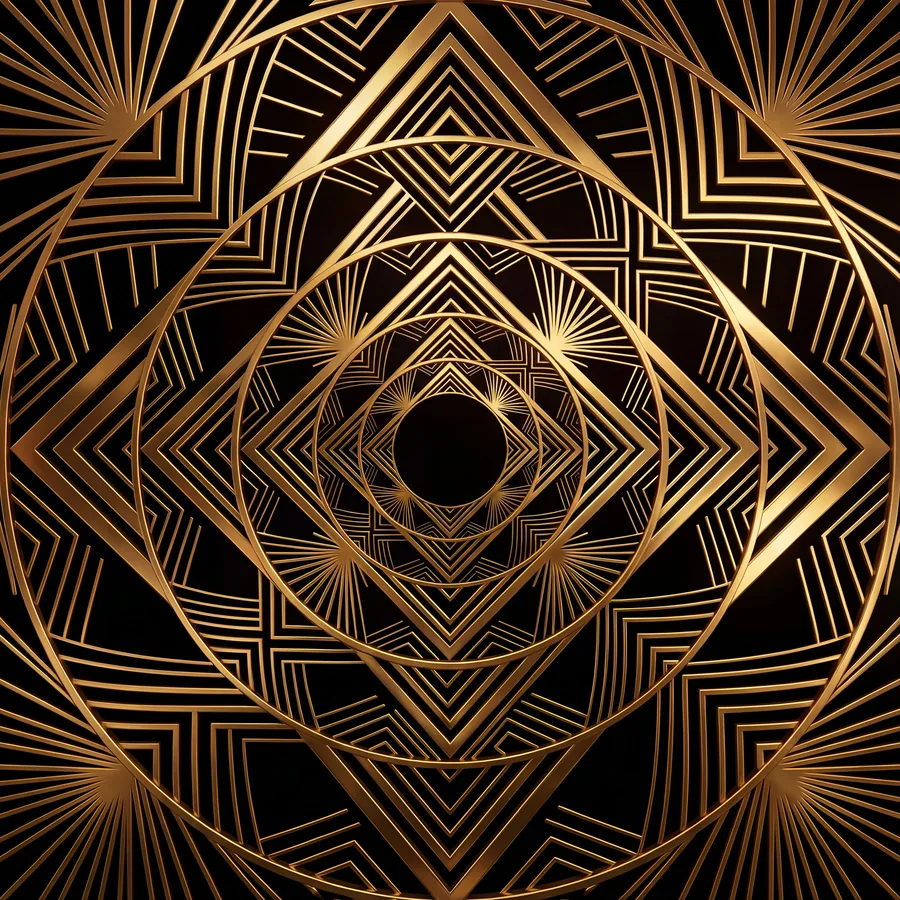 Spiral gradient projection mapping still without logo