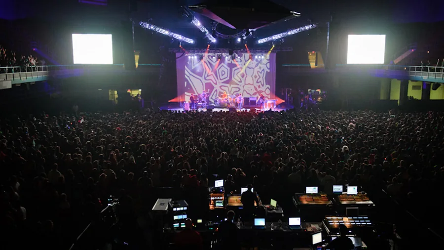 Moogfest festival visuals project by MELT EVERYTHING