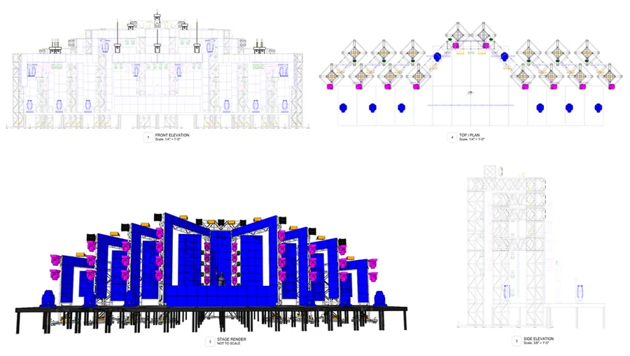 Playground Brazil event design, stage design and fabrication gallery image 8
