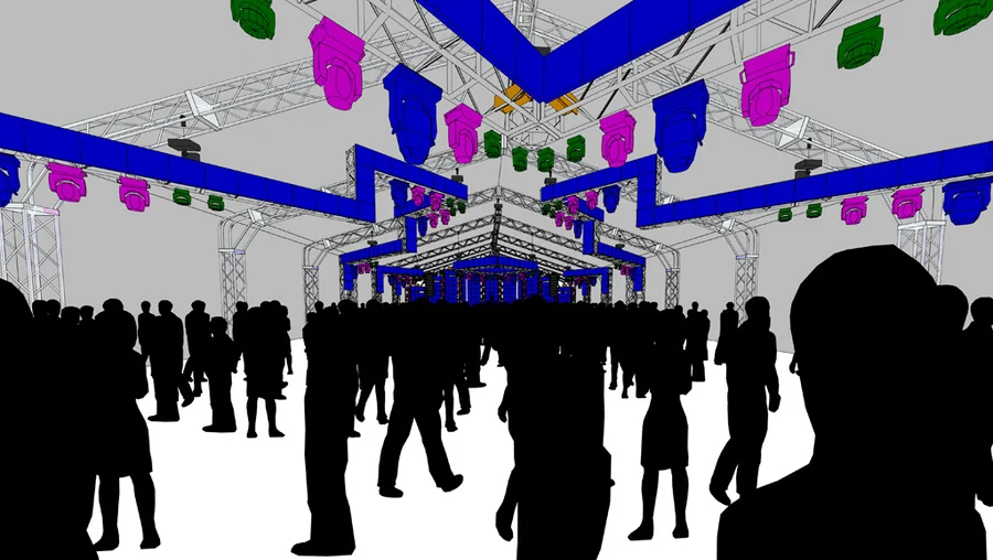 Playground Brazil event design, stage design and fabrication gallery image 9
