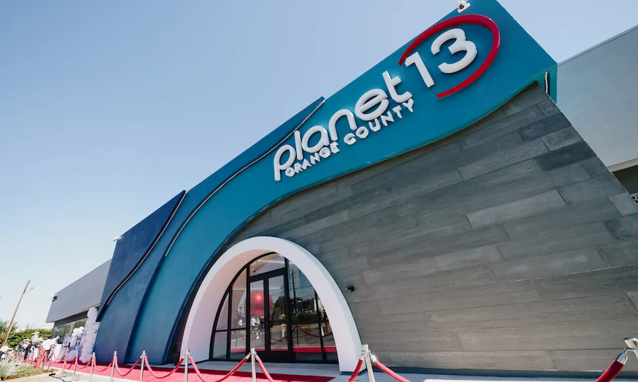 Planet 13 Orange County exterior entrance