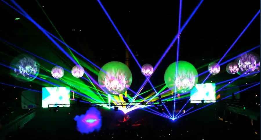 Recovered archive image from Moogfest 2011 visuals