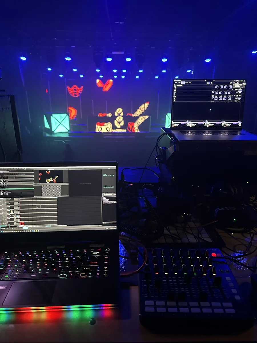 VALORANT Premiere Party live visuals, artist visual packages & event operation gallery image 30