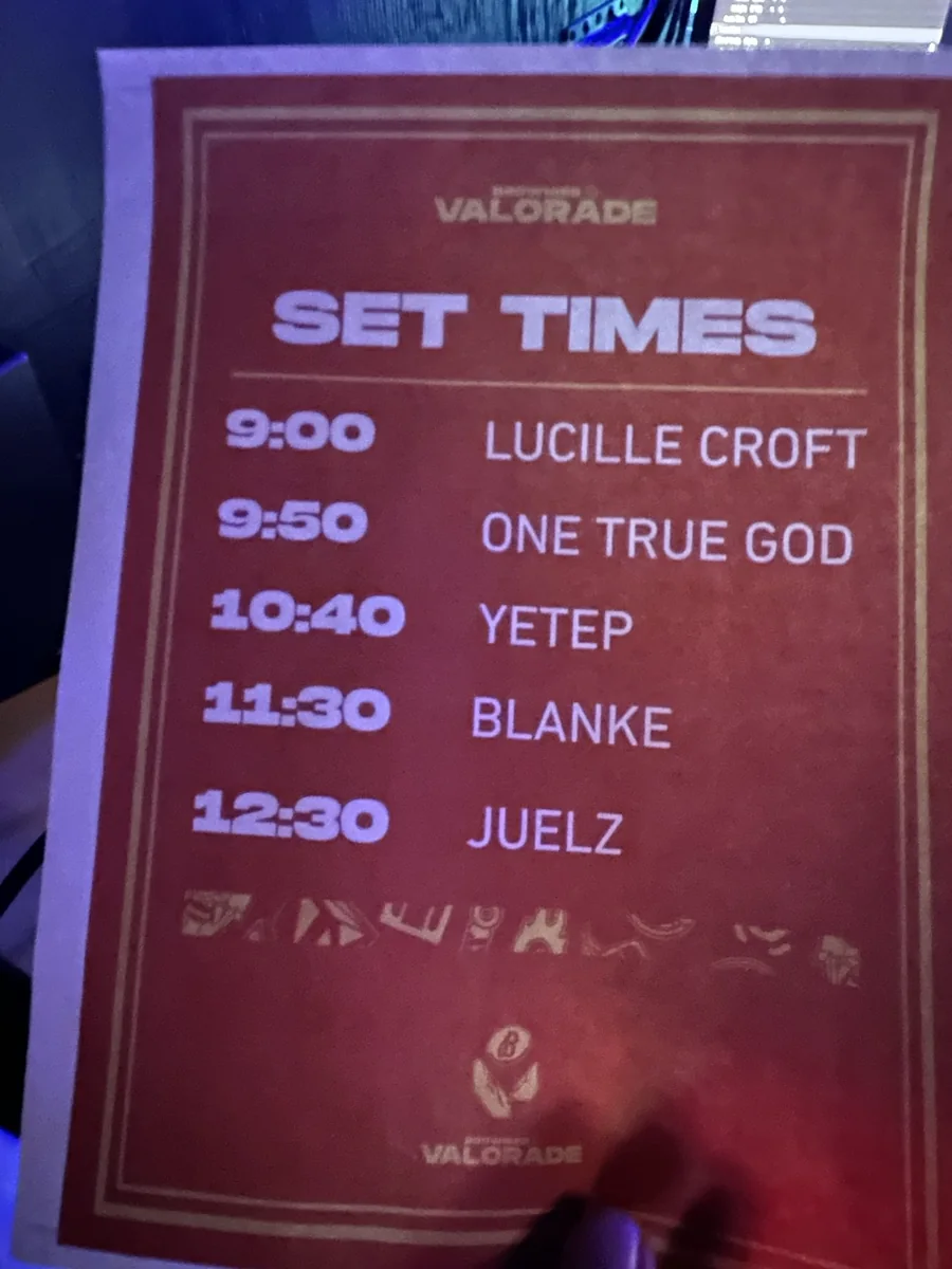 VALORANT Premiere Party live visuals, artist visual packages & event operation gallery image 31
