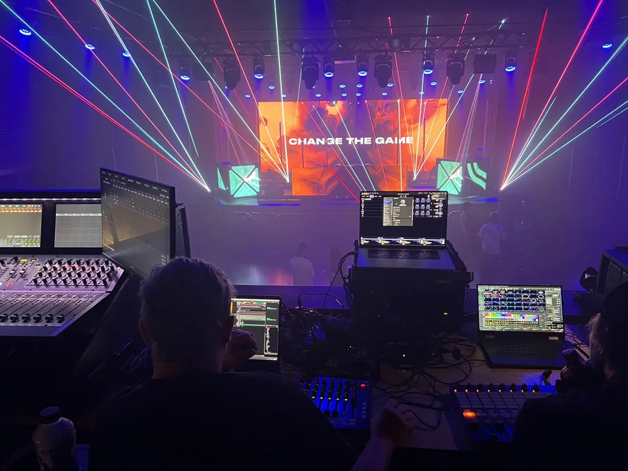 VALORANT Premiere Party live visuals, artist visual packages & event operation gallery image 36