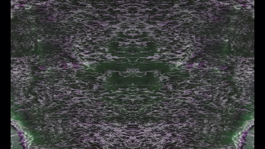 Mirrored ocean texture still from the first water movie deliverable