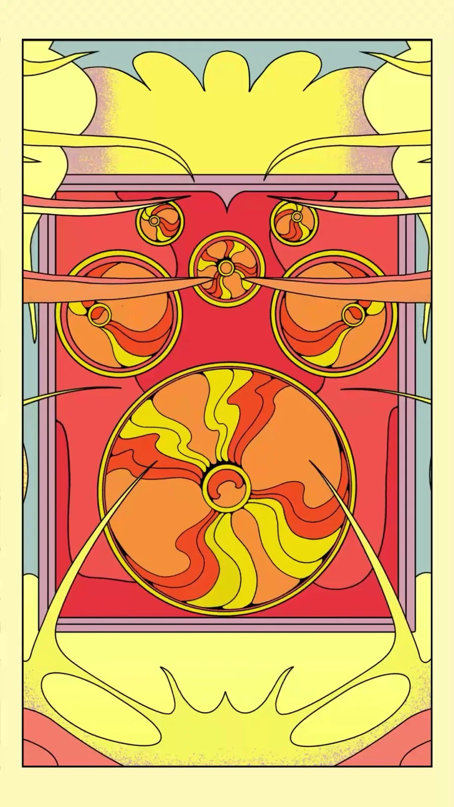 Spotify loop frame from the WOOFER visual package