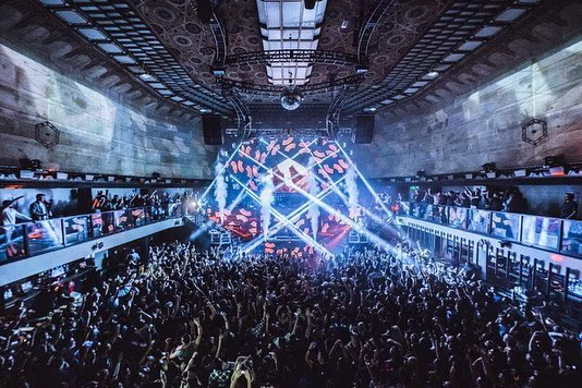 Jason Ross live visual show at Exchange LA
