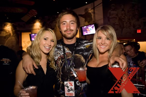 Performer and guests photographed inside XTREME at Grand Sierra Resort